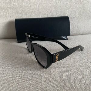 Saint Laurent Black Sunglasses
